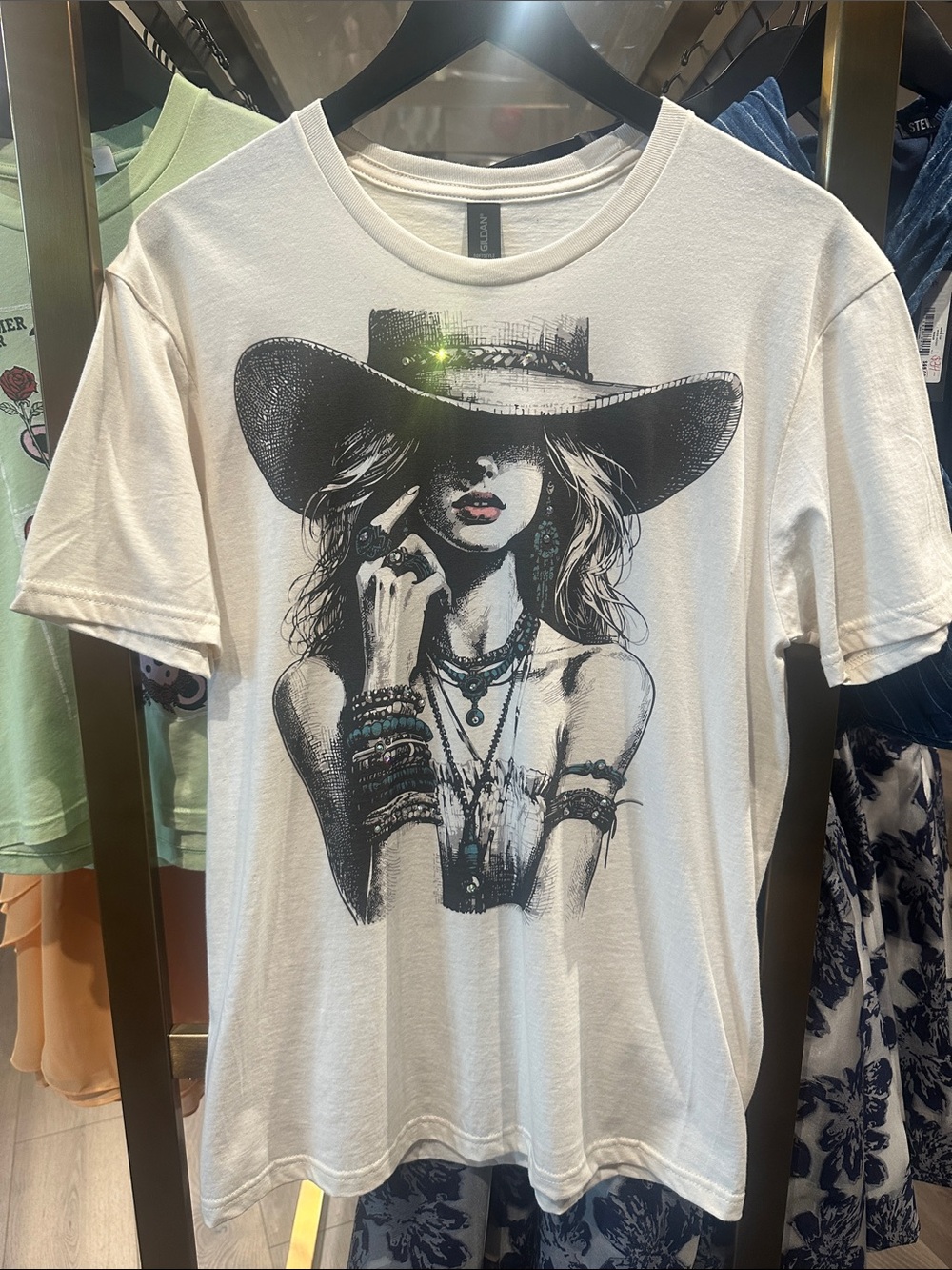 Turquoise Cowgirl Tee